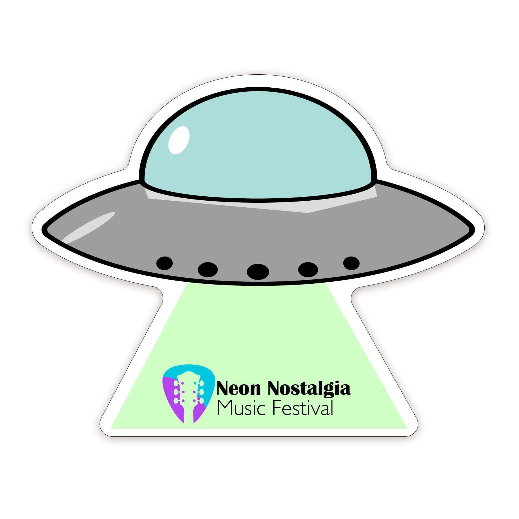 UFO Shaped NoteKeeper™ Magnet 20 Mil                             